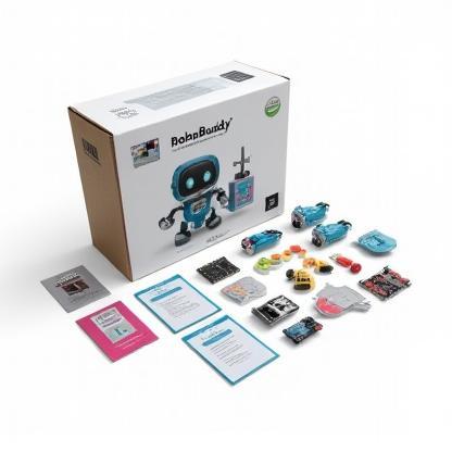 RoboBuddy Coding Kit box and components
